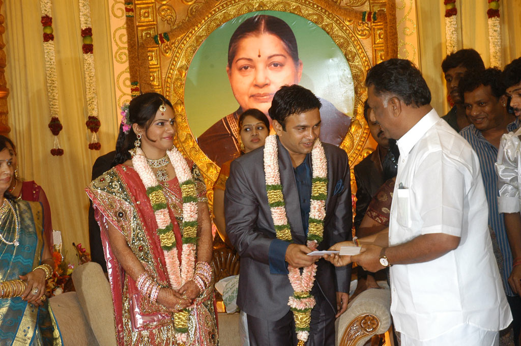 Actor Radharavi son wedding reception stills | Picture 40875